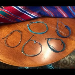 Pura Vida Bracelets - set of 5